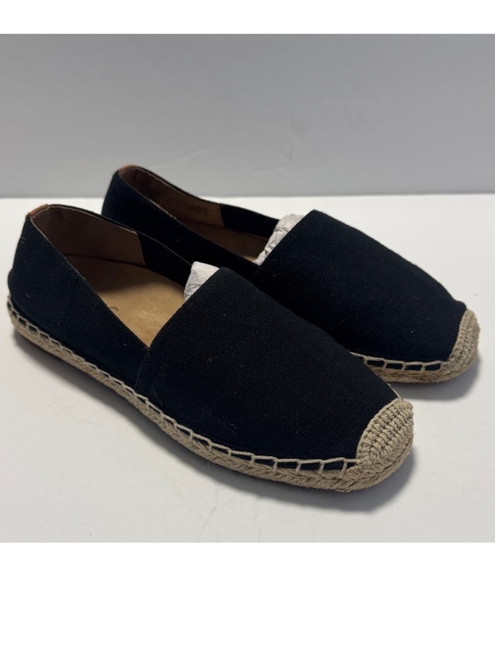 Vionic Valeri Canvas Espadrilles Size 7 Summer Vacation Travel Support